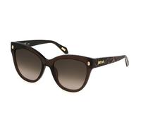 Just Cavalli Sunglasses SJC043 SHINY TRANSP.BROWN 55/18/140 Mujer