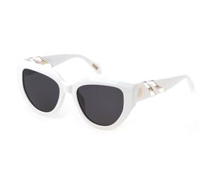 Gafas de sol just cavalli sjc086v 0847 bianco neve lucido 53/19/140 mu