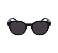 Lacoste Mujer L6000S 001 Gafas de sol Bio-inyección Negro Gris Redonda Normal Normal