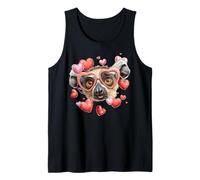 Gafas de Sol Lemur Ring Tailed para el día de San Valentín Camiseta sin Mangas