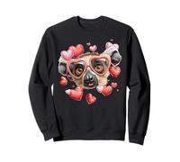 Gafas de Sol Lemur Ring Tailed para el día de San Valentín Sudadera