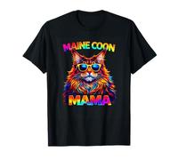 Gafas de Sol Maine Coon Cat Mama Pop Art Cute Maine Coon Mom Camiseta