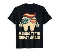 Gafas de sol Making Teeth Great Again 4 de julio America Camiseta