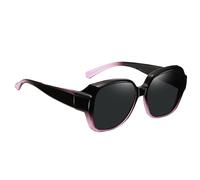Gafas de sol Maysprings sobre gafas, gafas de sol polarizadas sobre gafas, gafas de sol Shadow, protección UV, sombras cuadradas para conducir, gafas envolventes, E, As shown in the description