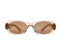 Miu Miu Mujer MU 06ZS 13T1P1 Gafas de sol Acetato Rosa Marrón Redonda Normal