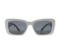 Miu Miu Mujer MU 07YS 1425S0 Gafas de sol Acetato Blanco Gris Cuadrada Normal