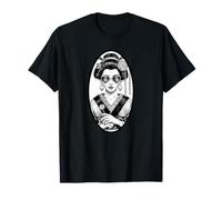 Gafas de sol modernas Geisha Love Hate Pop Art Camiseta