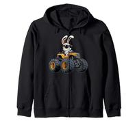Gafas de Sol Monster Truck Rabbit Easter Bunny Sudadera con Capucha