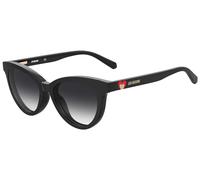 Love Moschino Gafas de sol MOL051/CS 807-9O Acetato Negro/Gris Cat Eye 52 Mujer