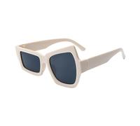 Gafas De Sol Mujeres - Modelos Originales De Moda,Gafas De Sol Protección UV Para Mujeres Hombres Conducción Senderismo Playa Actividades Al Aire Libre, Marco Beige Pieza Gris, Se référer au