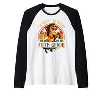 Gafas de Sol Mustang de 5º Grado I'm Ready to Crush Funny Retro Camiseta Manga Raglan