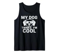 Gafas de Sol My Dog Thinks I'm Cool Puppy Camiseta sin Mangas