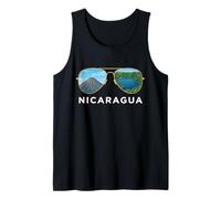 Gafas de Sol Nicaragua Adventure Volcano and Crater Lake Camiseta sin Mangas