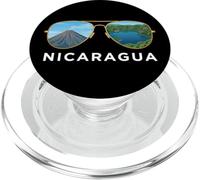 Gafas de Sol Nicaragua Adventure Volcano and Crater Lake PopSockets PopGrip para MagSafe
