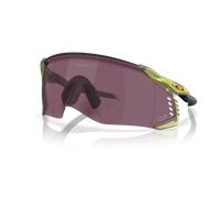 Oakley Unisex Sunglass OO9501 2026 Tour De France™ Velo Kato™ - Color del Marco: Helecho transparente, Color de la Lente: Prizm Road Black