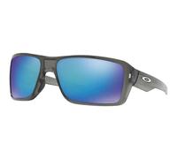 Gafas De Sol Oakley Double Edge Negras Polarizadas Azules OO9380-0666 Nuevas