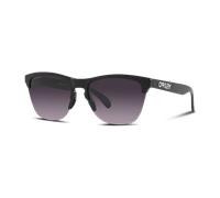 Oakley Hombre OO9374 FROGSKINS LITE 937449 Gafas de sol O_MATTER Negro Gris Redonda Normal Sombreado