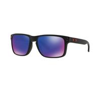 Gafas de sol Oakley HOLBROOK (Negro mate - Rojo iridio)