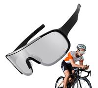 Gafas de sol para correr - Máscaras de motocross ligeras - Protección solar reutilizable, gafas de bicicleta portátiles para uso diario y