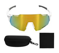 Gafas de sol para correr para mujeres y hombres, gafas de ciclismo de policarbonato HD, ligeras, resistentes a los impactos, para ciclismo, senderismo, montañismo, pesca