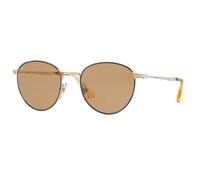 Gafas De Sol Para Hombre PERSOL PO2445S 108453 Dorado/Azul Redondas 52 Mm
