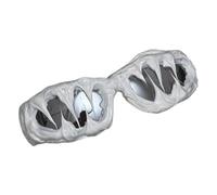 Gafas de sol para mujer , Wrap-Around Gafas de sol - Gafas de sol hechas a mano con protección UV400 | Gafas de sol modernas y modernas para fiestas de Halloween, cosplay, gris, ver descripción
