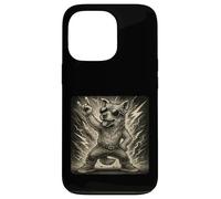 Gafas de sol para perro, música rock, divertidas, retro, cuernos Carcasa para iPhone 13 Pro