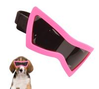 Gafas de sol para perros de raza pequeña, resistentes al viento, protección UV para cachorros con correa ajustable para viajes a la playa, senderismo, aventura, excursión de verano, pasear a gatos