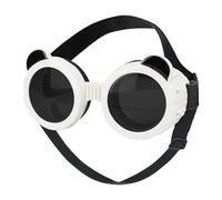 Gafas de sol para perros, gafas de sol ajustables anti UV, gafas antivaho para mascotas, protección al aire libre con correa para perros pequeños y medianos