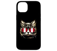 Gafas de Sol patrióticas con diseño de Bandera peruana Carcasa para iPhone 14 Plus