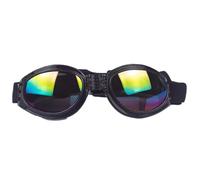 Gafas de Sol pequeñas y Medianas para Perros: Gafas Protectoras UV con Correa Ajustable para la Seguridad Ocular de los Cachorros | Cabrionero y Vasos Impermeables para Viajar