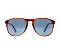 Persol Hombre PO9649S 96/56 Gafas de sol Acetato Marrón Azul Piloto Normal