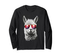 Gafas de Sol peruanas Divertidas de Alpaca Cool Llama Perú Manga Larga