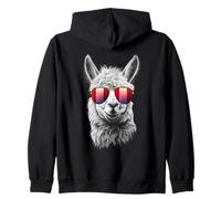 Gafas de Sol peruanas Divertidas de Alpaca Cool Llama Perú Sudadera con Capucha