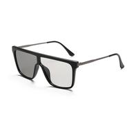 Gafas de sol polarizadas con montura cuadrada grande y elegante para mujer, con protección UV, ideales para viajes al aire libre, fotografía callejera, conducción y protección solar. Modelo C6, di