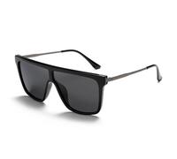 Gafas de sol polarizadas con montura cuadrada grande y elegante para mujer, con protección UV, ideales para viajes al aire libre, fotografía callejera, conducción y protección solar. Modelo C2. Di