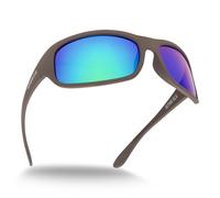 Gafas de sol polarizadas Erebos Cat. 4 especialmente oscuras, protección UV 400, para sol extremo - montañas y mar, para fotofobia, Gafas deportivas con protección UV, Talla L