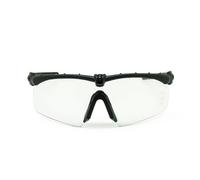 Gafas de sol polarizadas gafas de militares del ejército los hombres frame 3 / 4 lente Agencia de juego de guerra eyeshields(negro, polarizado 4 lentes)