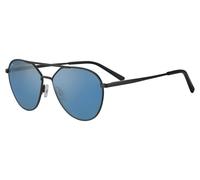 Gafas De Sol Polarizadas Matte Black Saturn Petrol Blue Serengeti Odell SS555003