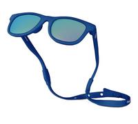 Gafas de sol polarizadas para bebé con correa, irrompibles, flexibles, para niños pequeños recién nacidos de 0 a 24 meses, Azul marino, Baby