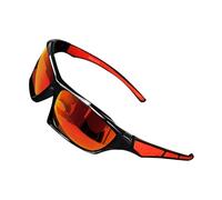 Gafas de sol polarizadas para hombres - Gafas de moda de protección UV para deportes al aire libre | Tonos cómodos para conducir, correr, andar en bicicleta, pescar, gafas de so, rojo, Se référer au