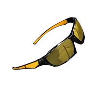 Gafas de sol polarizadas para hombres - Gafas de moda de protección UV para deportes al aire libre | Tonos cómodos para conducir, correr, andar en bicicleta, pescar, gafas de so, amarillo, Se référer