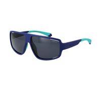 Gafas de sol polaroid pld 7054/s fll matte blue 61/12/140 hombre