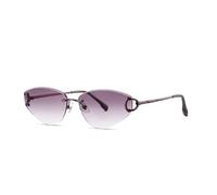 Gafas de sol poligonales de moda sin marco con borde recortado para hombres y mujeres, gafas de sol polarizadas para conducción, viajes y fotografía callejera al aire libre, C4, 146 x 145 x 40 mm