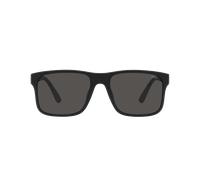 Polo Ralph Lauren Hombre PH4195U 500187 Gafas de sol Inyectado Negro Gris Geométrico Normal