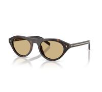 Prada Mujer PR B15S 17N70R Gafas de sol Acetato Tortuga Marrón Geométrico Normal