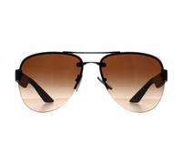 Gafas De Sol Prada Sport PS55YS 5AV02P Gunmetal Marrón Degradado