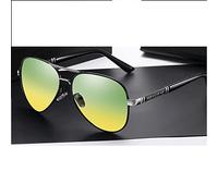 Gafas de Sol Que cambian de Color, Gafas de Sol polarizadas HD para día y Noche, Gafas de Pesca con luz Fuerte Anti-UV para Conducir(Color:mi)