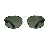 Ray - Ban Hombre RB3527 029/9A Gafas de sol Metal Gris G15 Cuadrada Polarizado