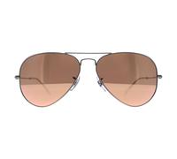 Gafas De Sol Ray-Ban Aviador 3025 019/Z2 Plata Marrón Espejo Rosa Mediana 58mm